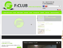 Tablet Screenshot of fclub.cz